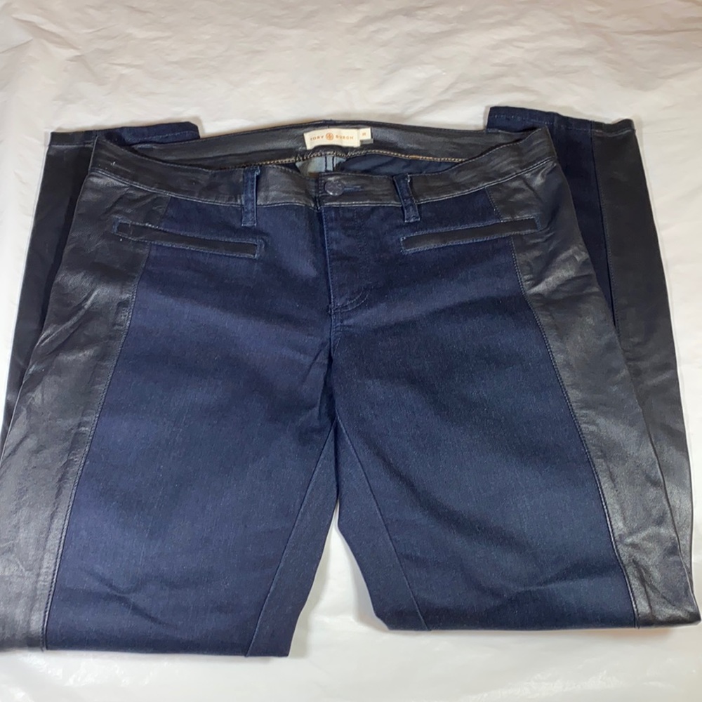 Tory Burch Harlow Biker Women’s Legging Jeans